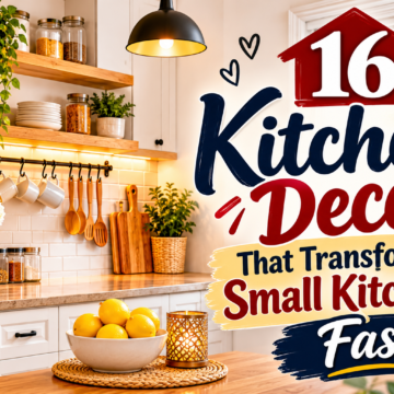 16 Kitchen Decor That Transforms Small Kitchens Fast Kitchen Decor