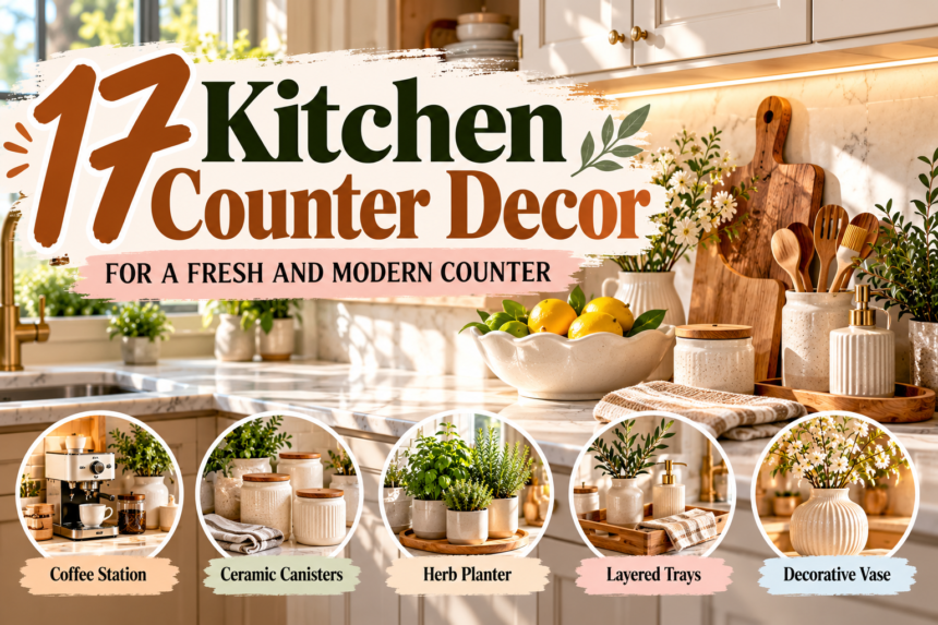 Kitchen Counter Decor