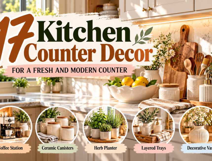 Kitchen Counter Decor