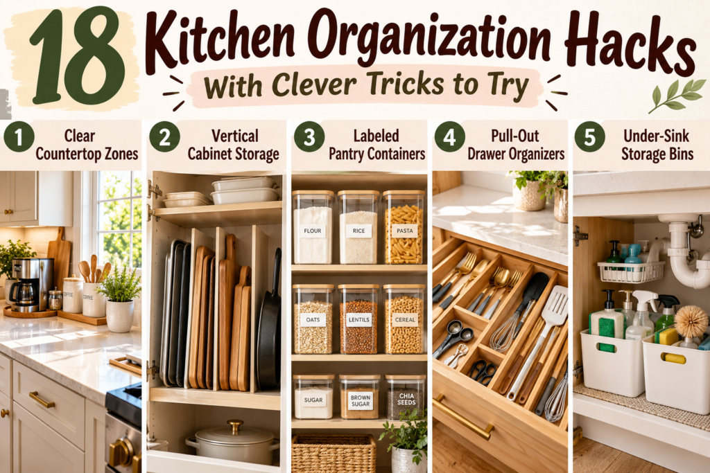Kitchen Organization Hacks