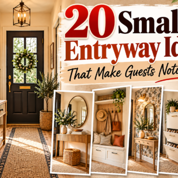 20 Small Entryway Ideas That Make Guests Notice Fast Small Entryway Ideas