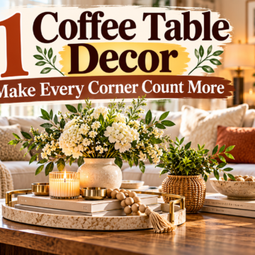 21 Coffee Table Decor to Make Every Corner Count More Coffee Table Decor