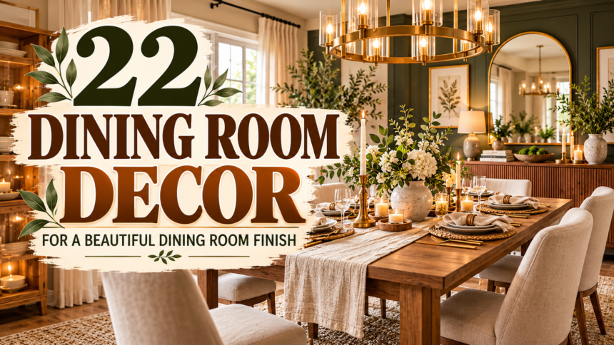 Dining Room Decor