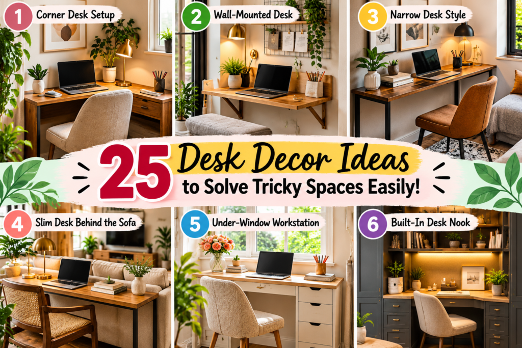 Desk Decor Ideas