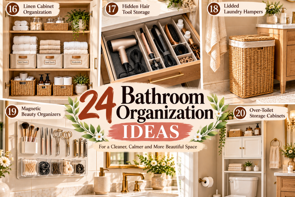 Bathroom Organization