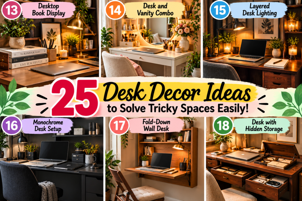 Desk Decor Ideas