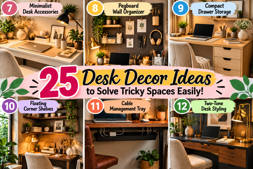 Desk Decor Ideas