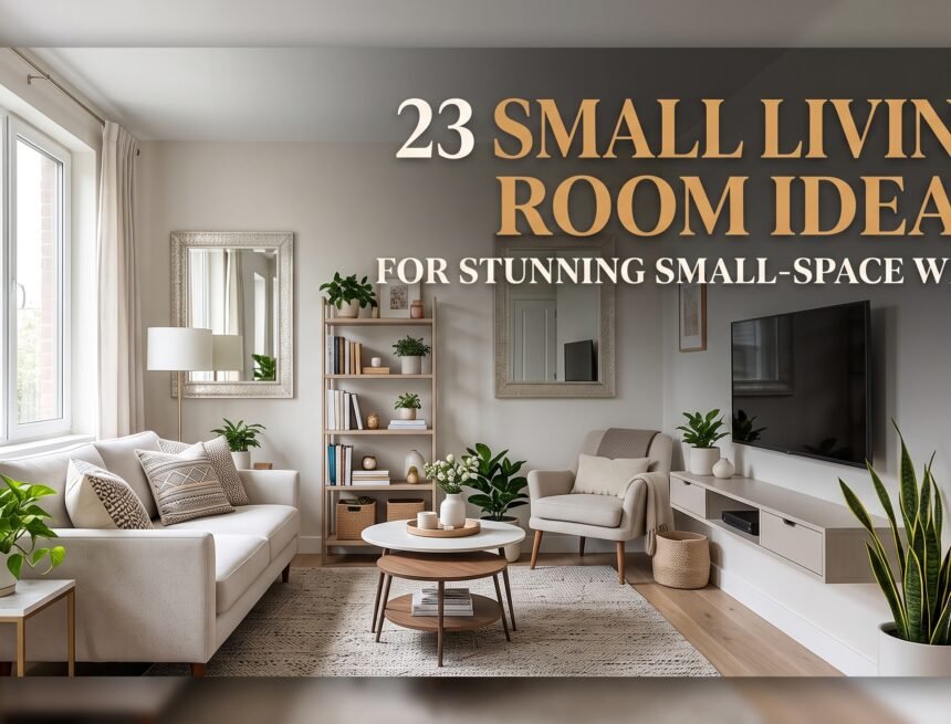 23 Small Living Room Ideas for Stunning Small-Space Win Small Living Room Ideas