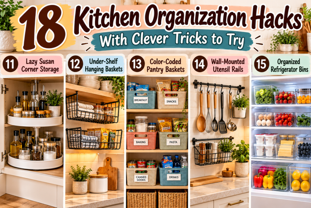 Kitchen Organization Hacks