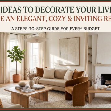 18 Living Room Decor That Feels Effortless and Elegant Living Room Decor