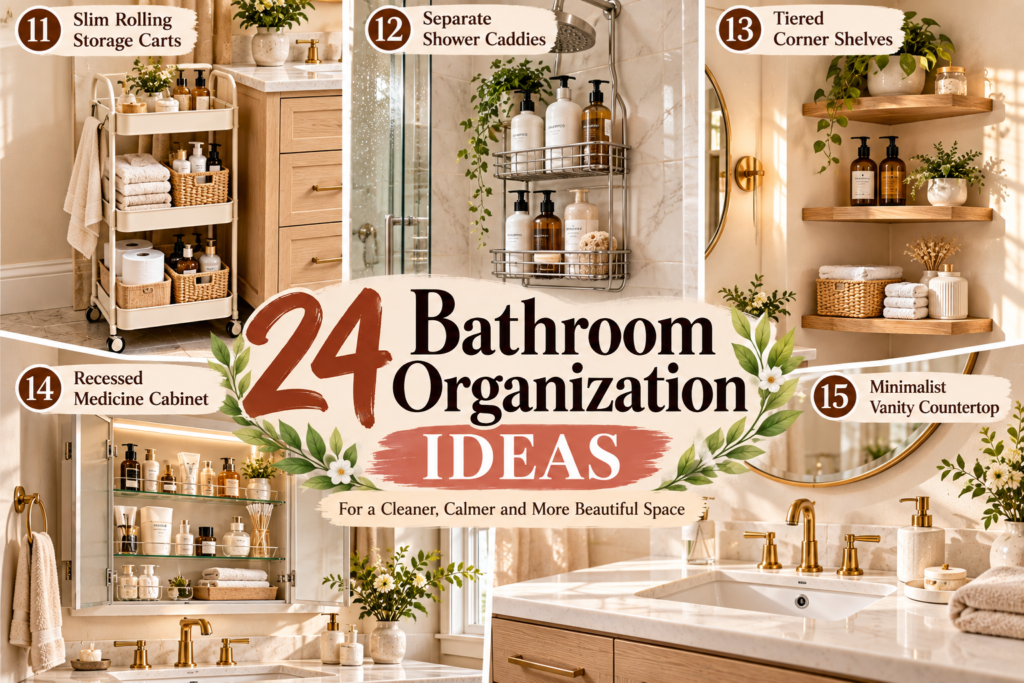 Bathroom Organization